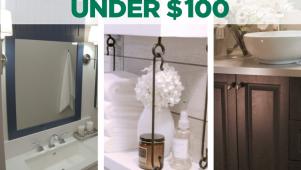 Bathroom Upgrades Under $100